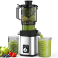 Cold Press Juicer With 4.4" Extra-Wide Feed Chute – Slow Masticating Electric Juicer For Whole Fruits & Vegetables, Delivers 35% Higher Juice Yield & 98% Nutrient Retention, Easy Assembly & Dishwasher-Safe Cleaning, Ultra-Quiet 65Db Operation